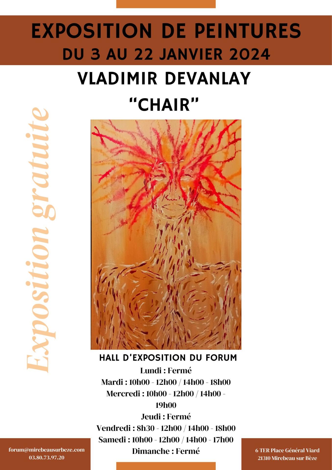 Exposition Vladimir Devanlay