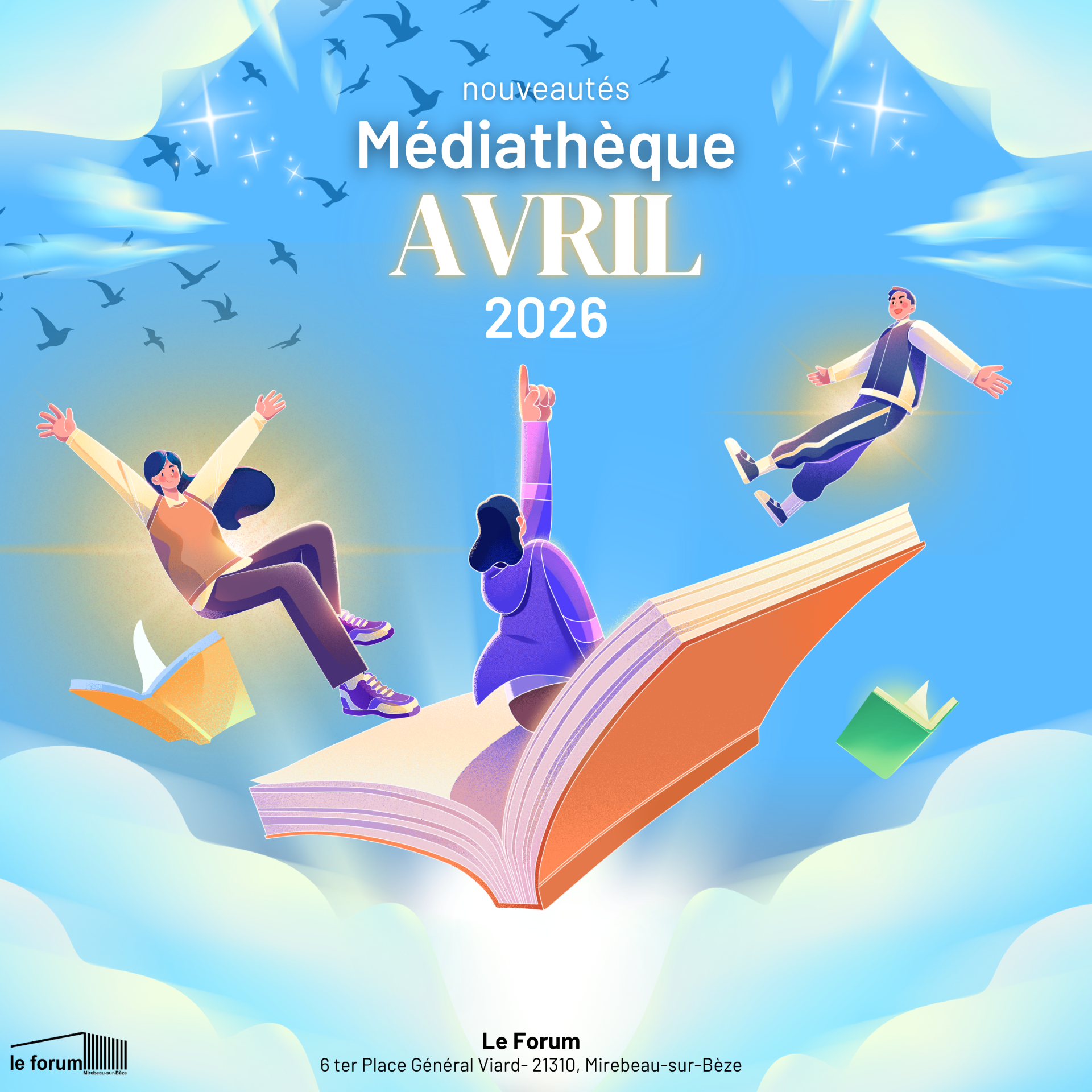 Affiche nouveauté 2026 avril