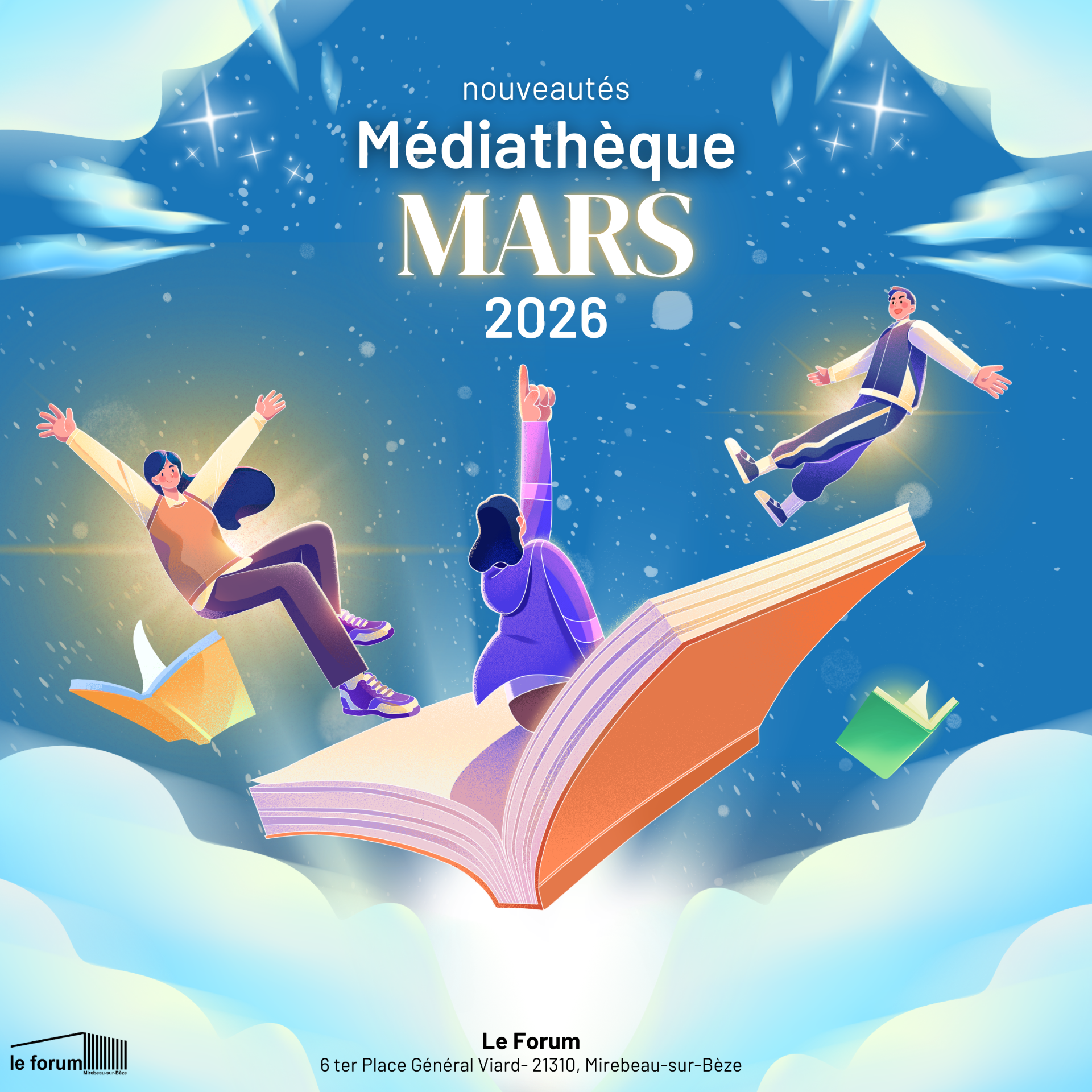 Affiche nouveauté 2026 mars