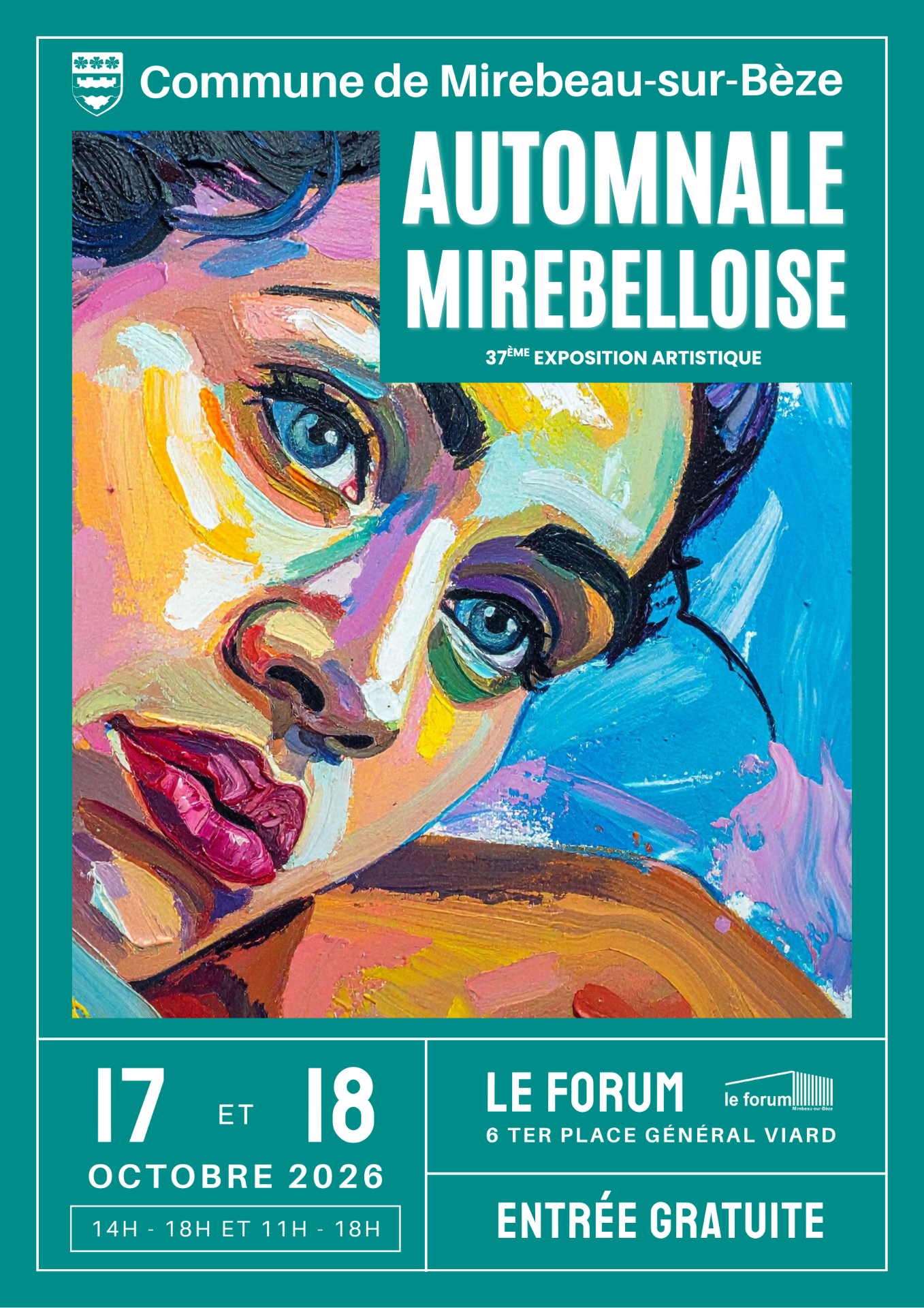 Affiche automnale Mirebelloise 26