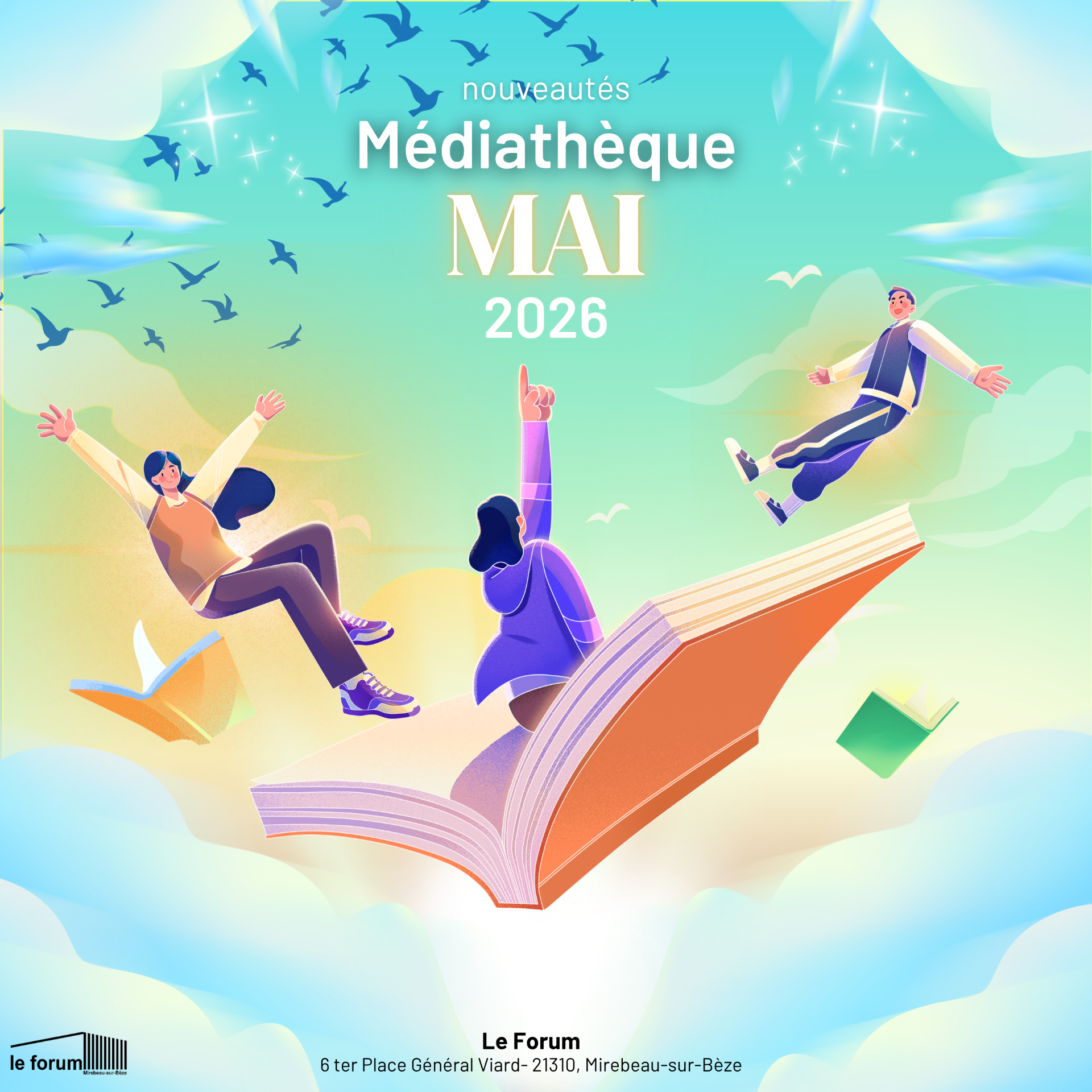 Affiche nouveauté 2026 avril