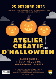 Atelier créatif Halloween