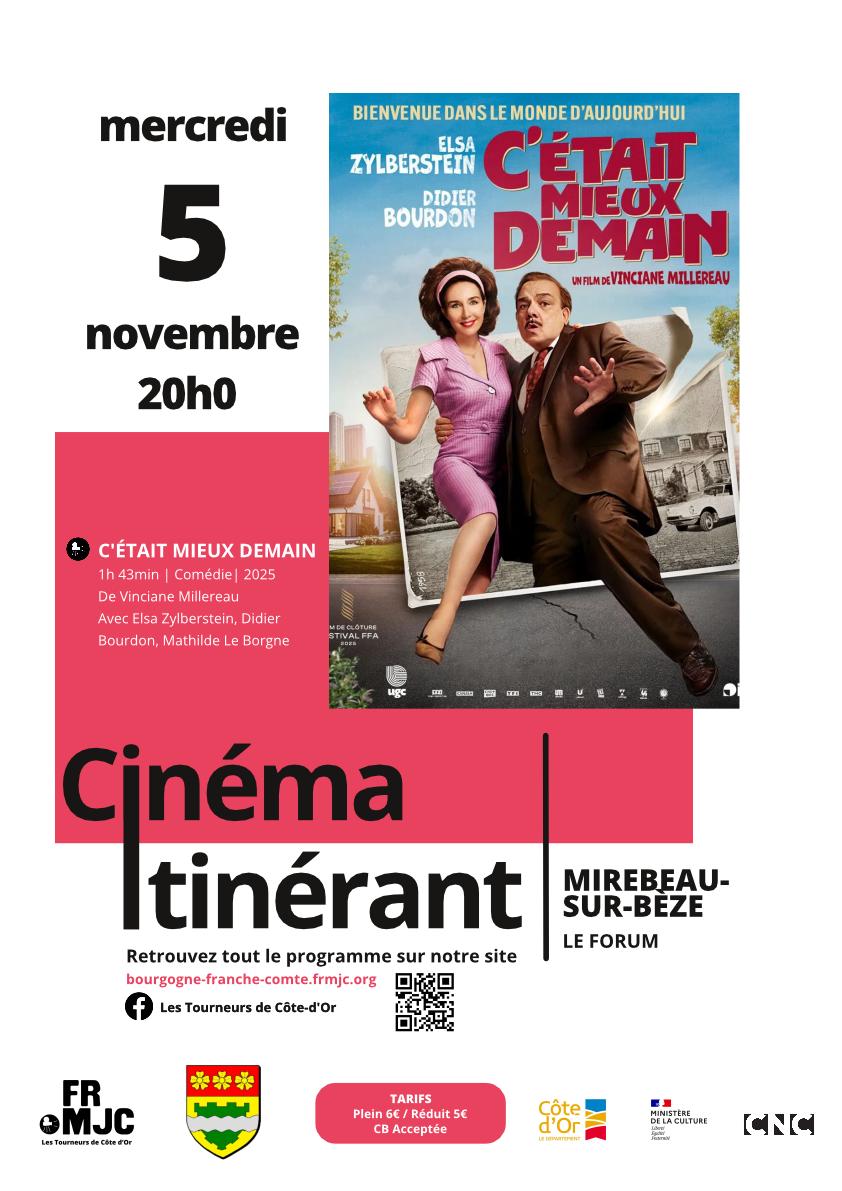 Affiche cinéma C'était mieux demain