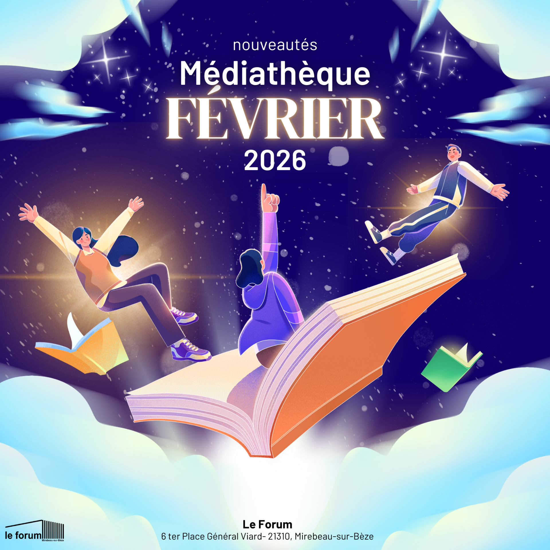 Affiche nouveauté 2026 Février
