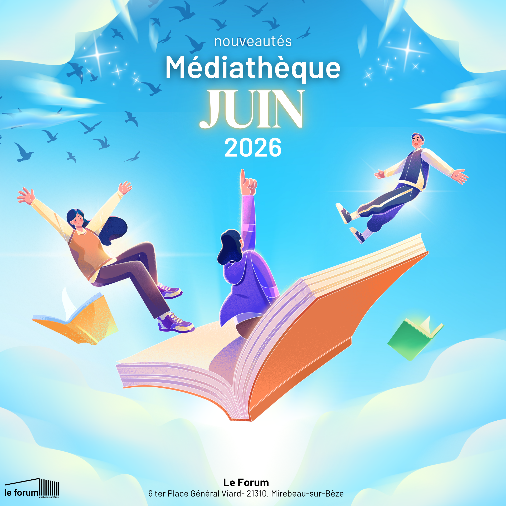 Post nouveauté médiathèque