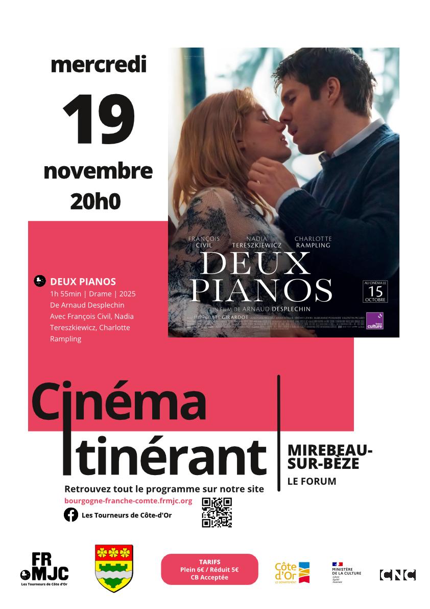 Affiche film deux pianos