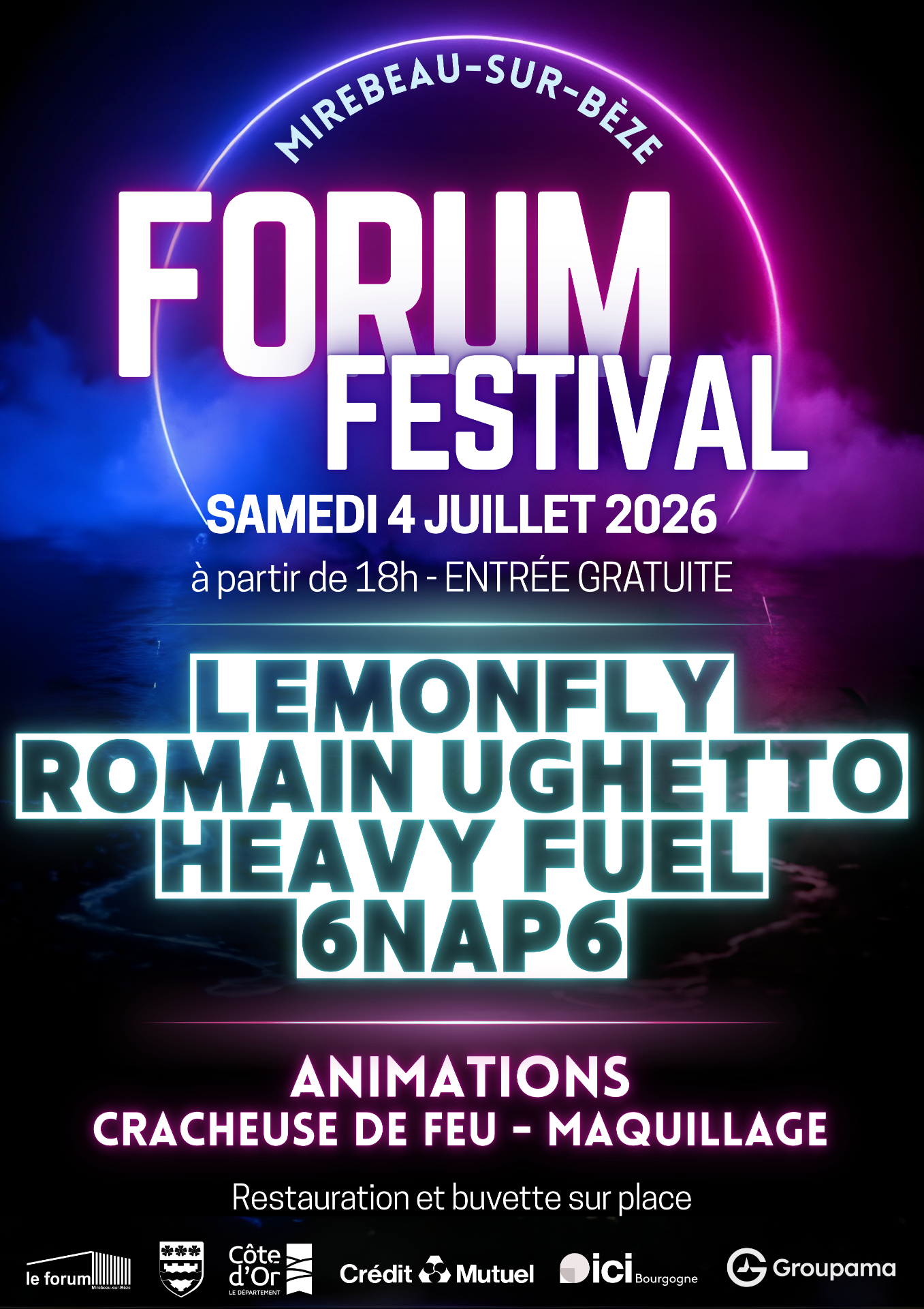 Affiche Forum Festival 2026