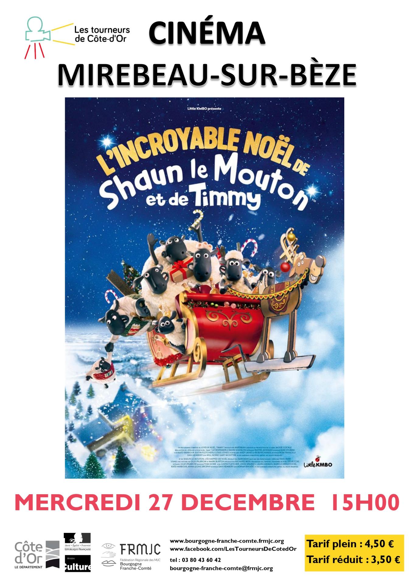 L'incroyable Noël de Shaun le mouton